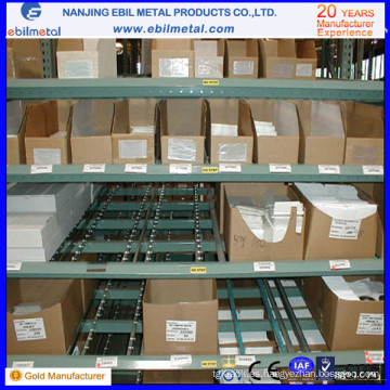 Venta al por mayor de almacenamiento industrial Q235 Racking Gear Carton Flow Rack